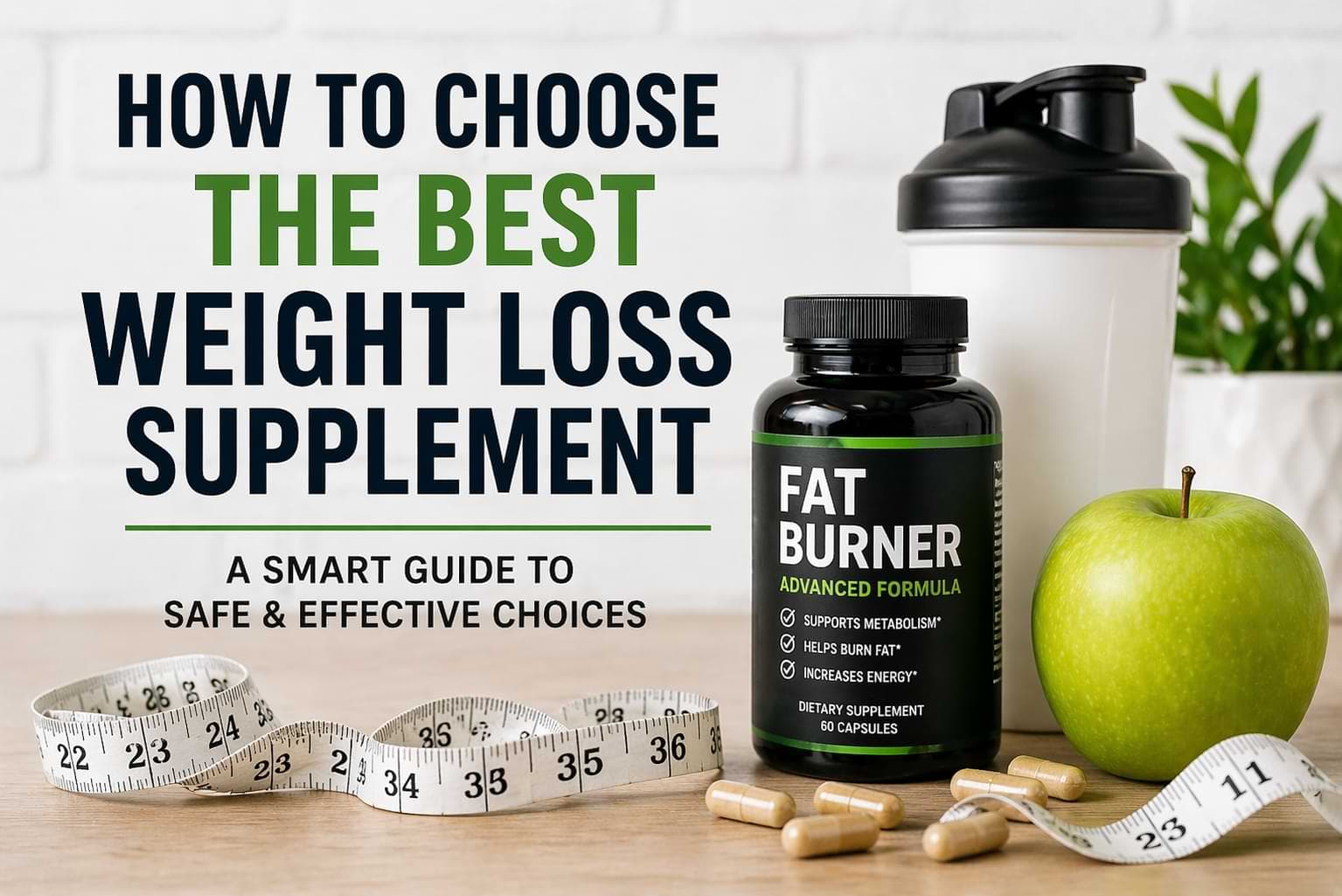 How to Choose a Safe Weight‑Loss Supplement: Evidence‑Based Guide