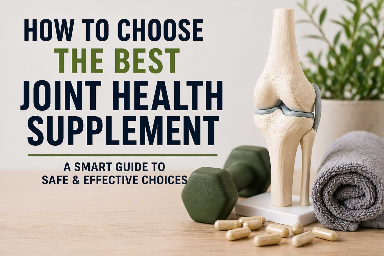 How to Choose the Best Joint‑Pain Supplement Safely: Evidence‑Based Guide
