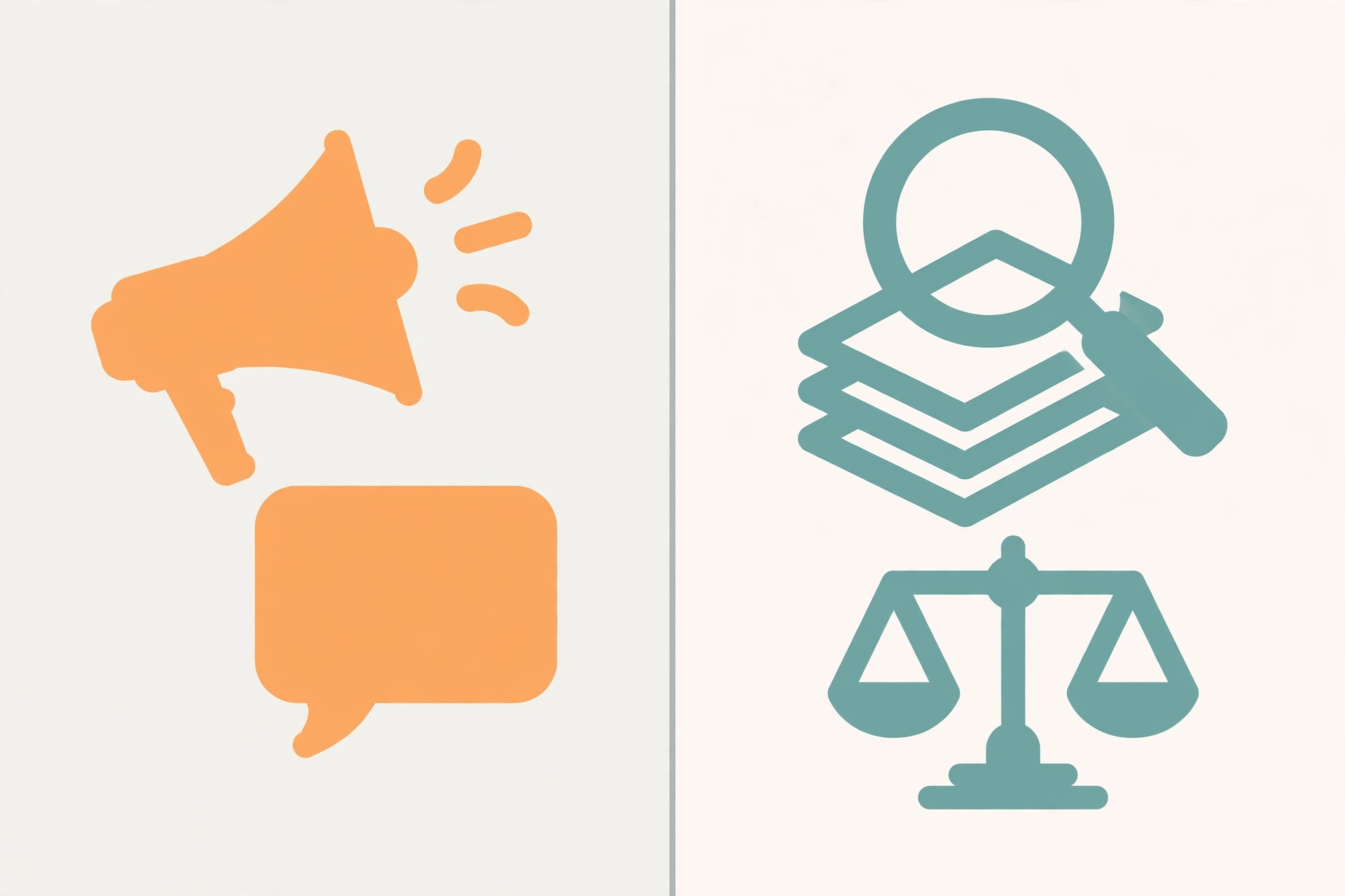 Infographic comparing supplement marketing hype on one side with clinical evidence on the other