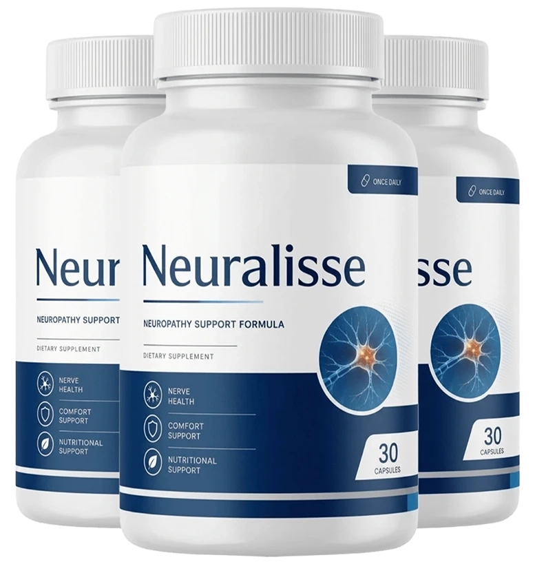 Neuralisse supplement bottles, the actual product