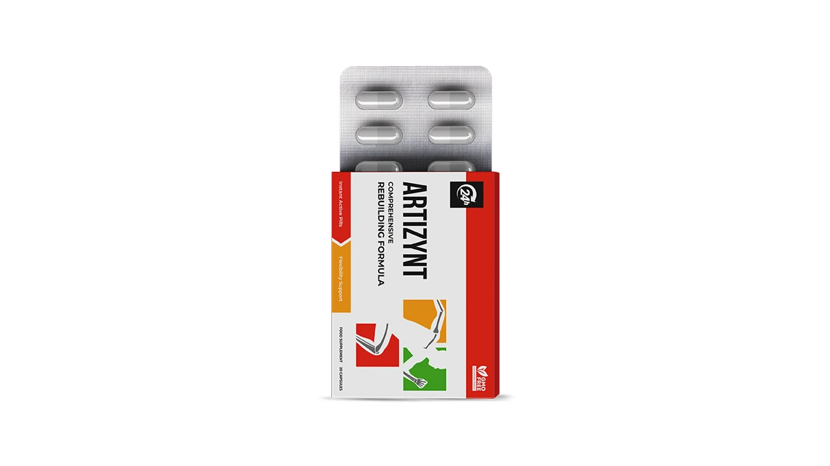 ArtiZynt box and blister pack, the real product pack from the sales page