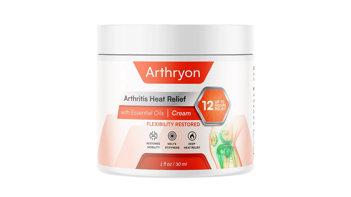 Arthryon Arthritis Heat Relief Cream jar, 1 fl oz